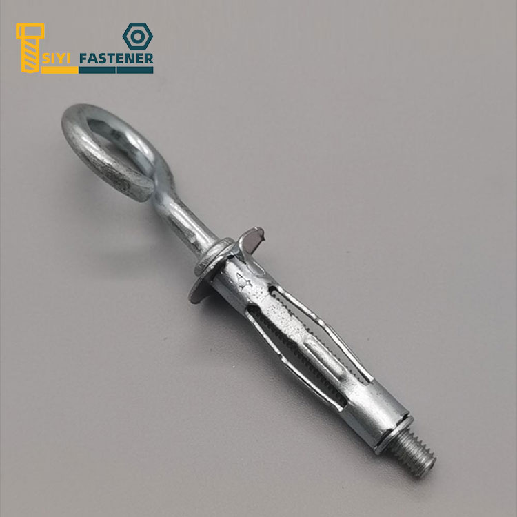 Ancaire Balla Hollow Plated Cruach Carbóin le O Hook